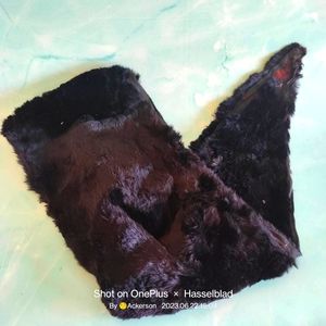 Vintage Mink Stole Wrap 1930s Black Genuine Fur